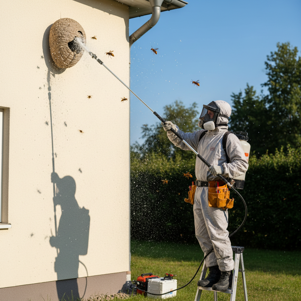 prix-destruction-nid-frelons-Forez Guêpes & Nuisibles