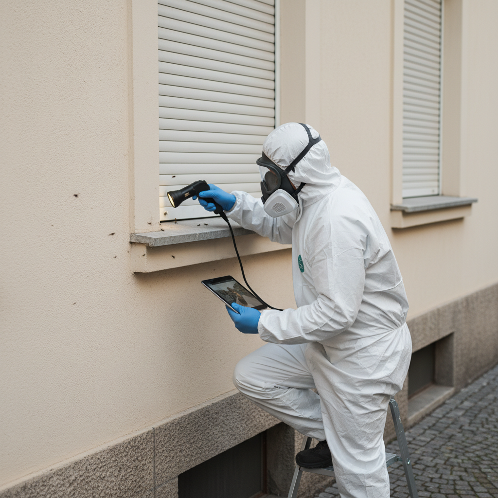 nid-guepes-volet-roulant-Forez Guêpes & Nuisibles