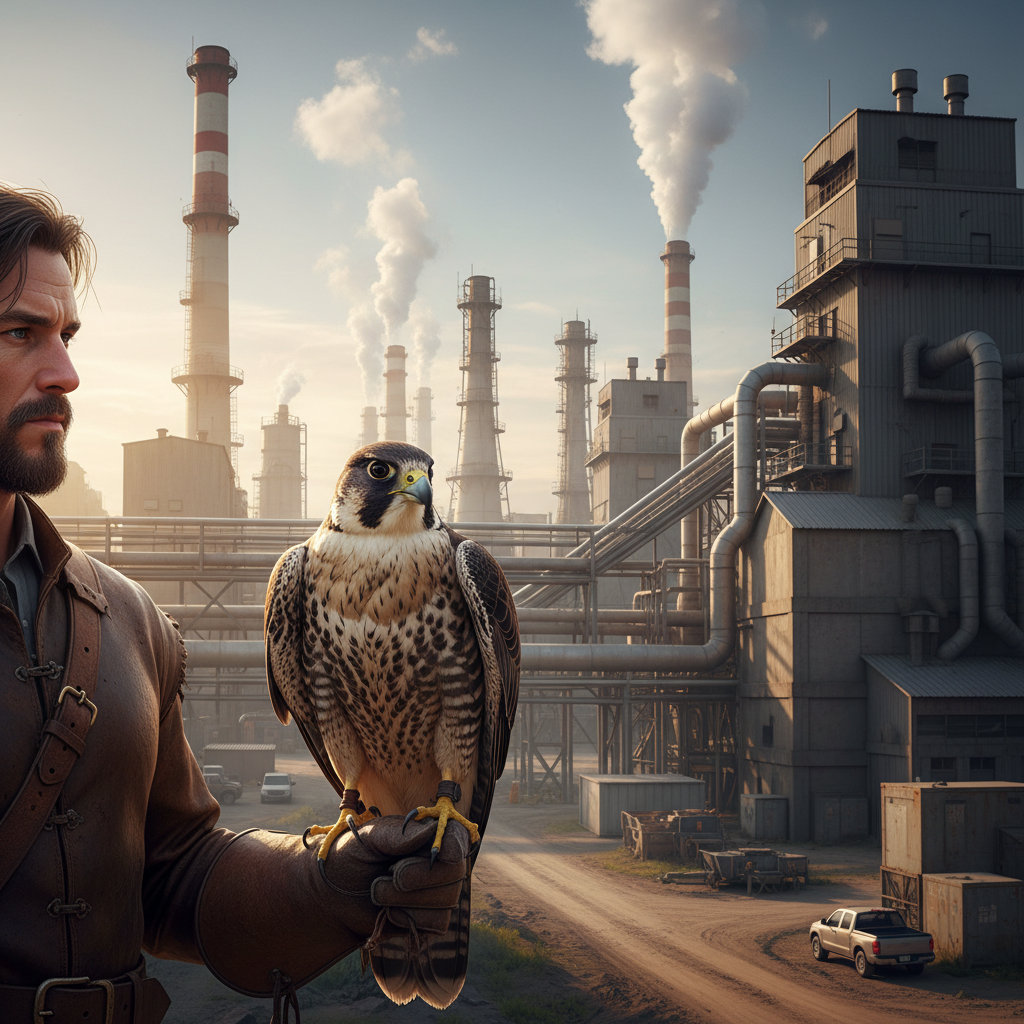 effarouchement-pigeons-rapaces-Forez Guêpes & Nuisibles