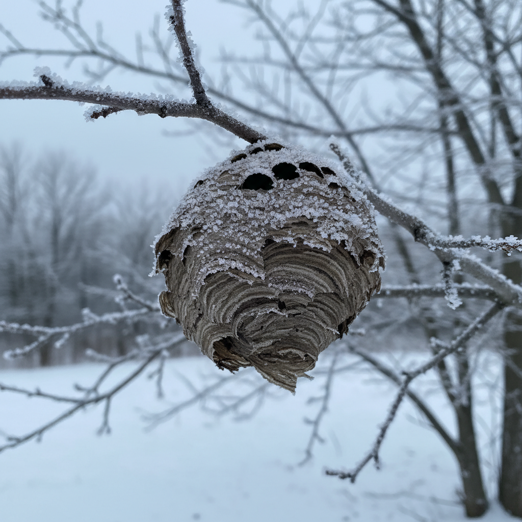 frelons-quittent-nid-hiver